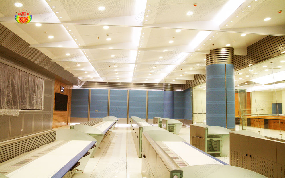 機(jī)場指揮中心控制臺(tái)照片